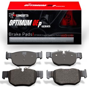Land Rover Range Rover Velar Brake Pads - Rear - R1 Concepts - Optimum OE - `19-`26 Land Rover Range Rover Velar Brake Pads - Rear - R1 Concepts - Optimum OE - `19-`26